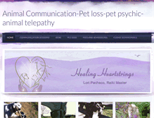 Tablet Screenshot of healingheartstrings.com
